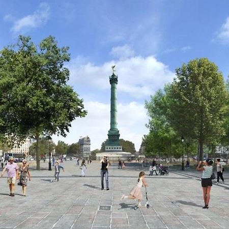 פריז 50M2 Rue Rambuteau/Pompidou/Marais/Hotel De Ville מראה חיצוני תמונה