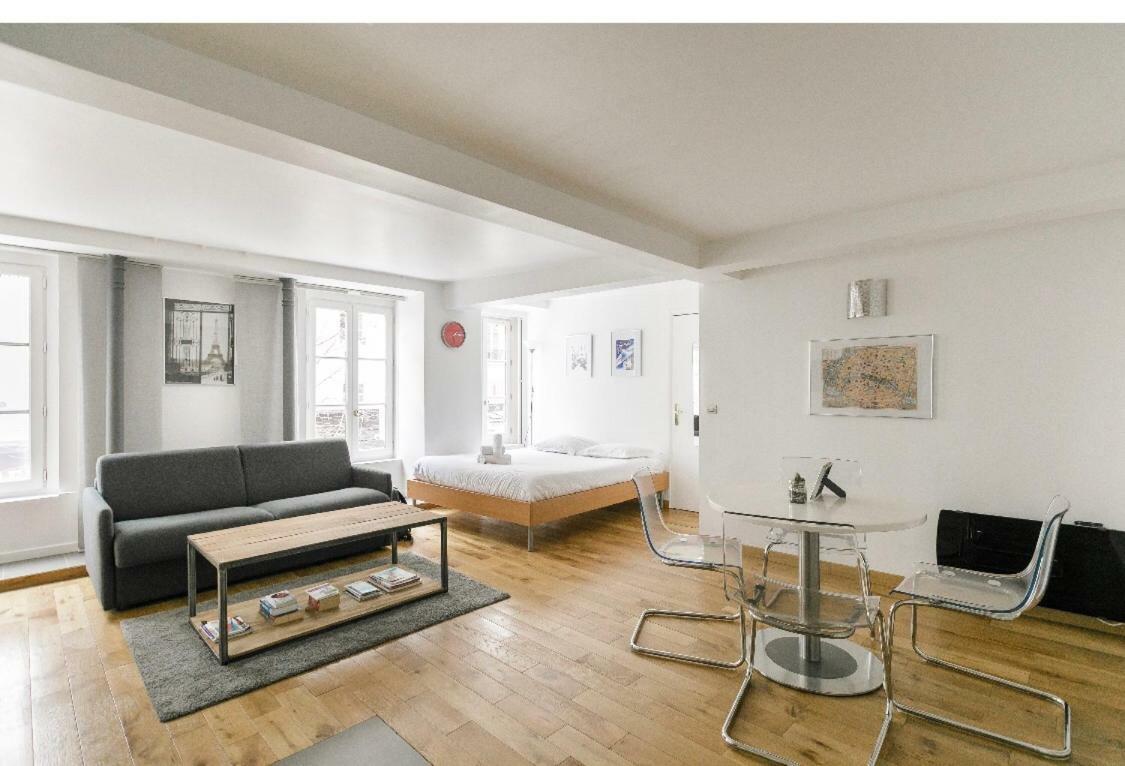 פריז 50M2 Rue Rambuteau/Pompidou/Marais/Hotel De Ville מראה חיצוני תמונה